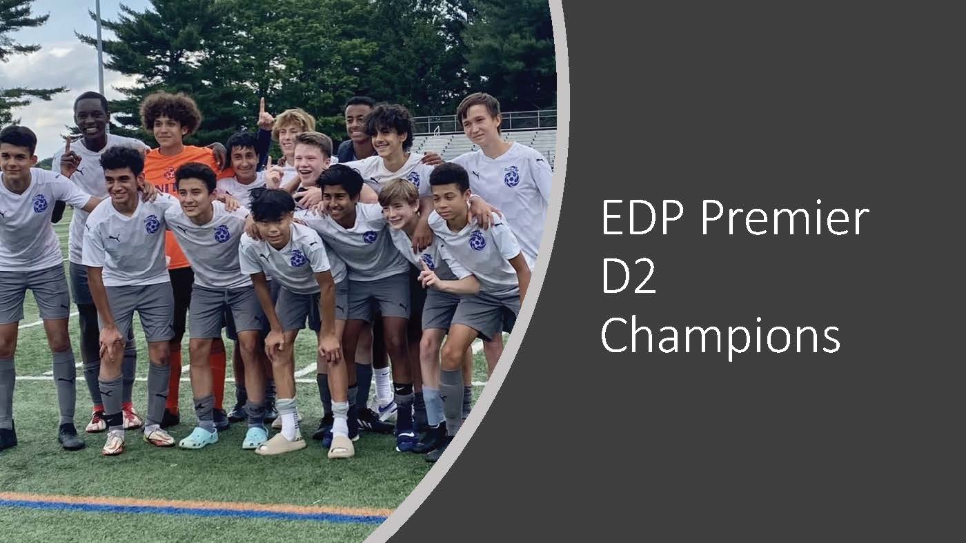 Burke United Academy EDP Premier D2 Champions